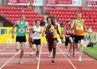 77 Zak Curran wins from 53 Richard Charles, 63 Robert Needham and 7 William Gurton Senior Boys 800 metres